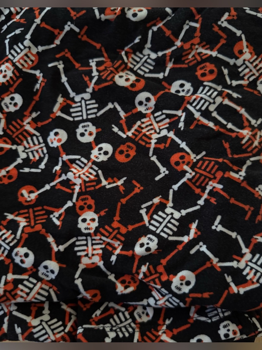 TC LuLaRoe Leggings Halloween Skeletons